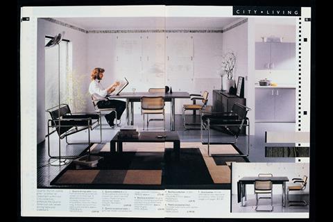 Throughout the 80s there was a heavy emphasis on ‘stronger, more cheerful colours’.